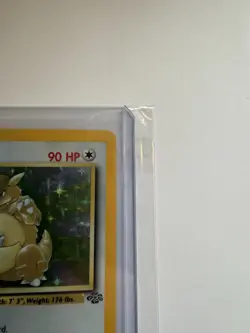 Pokemon Kangaskhan 05/64 Jungle Holo Rare Unlimited 90 HP English 1999 WOTC - Image 2