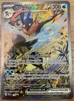 Pokemon TCG Greninja Ex 132 Promo SV: Shrouded Fable NM/Single - Image 1