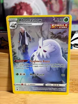 ABOMASNOW TG01/TG30 Astral Radiance Trainer Gallery Holo Pokemon TCG NM - Image 1
