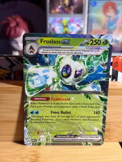FROSLASS EX 003/182 Paradox Rift Double Rare Holo Pokemon TCG Near Mint - Image 1