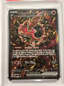 PSA 10 GEM MINT Oricorio Ex MEP 024 Black Star PROMO Pokemon Mega Evolution - Image 2