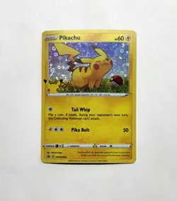 POKEMON TCG PIKACHU SWSH039 PROMO MCAP GENERAL MILLS HOLOFOIL 😺 - Image 1