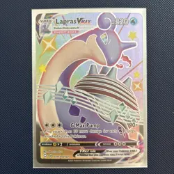 Lapras VMAX - SV111/SV122 - Pokemon Shining Fates Sword Shield Shiny Rare NM - Image 1