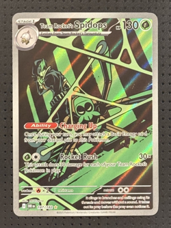 Pokemon #187/182 Team Rocket's Spiders Illustration Rare Destined Rivals - Image 1