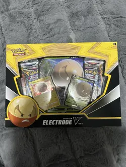 Pokemon TCG Hisuian Electrode V Box - Image 1