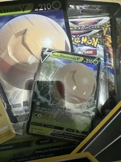 Pokemon TCG Hisuian Electrode V Box - Image 4