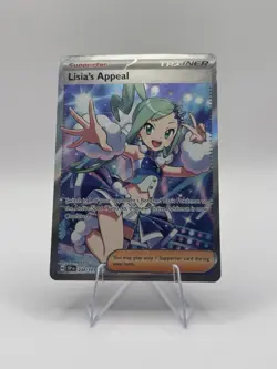 Pokemon Lisia's Appeal Trainer Full Art Holo 234/191 Sv08: Surging Sparks - Image 1