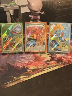 Pokemon 30th Anniversary First Partner Pack Charmander, Squirtle,Bulbasaur - Image 1