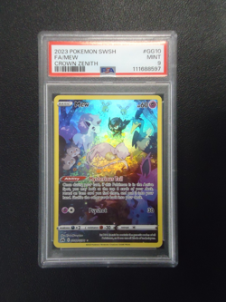 2023 POKEMON Mew GG10/GG70 Crown Zenith Full Art PSA MINT 9 - Image 1