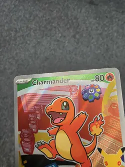 Pokemon Charmander 038 First Partner Promo Misprint Error Crimp - Image 4