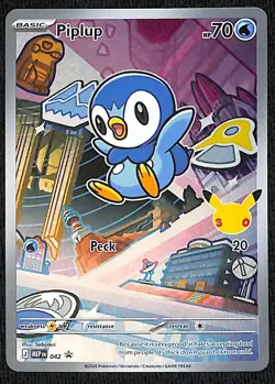 Pokemon Turtwig/Chimchar/Piplup First Partner Promo Set Misprint Error Crimped - Image 5