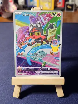 Litten 044 – Promo – Pokemon Promos 30th Anniversary Partner - Mega Evolutions - Image 1