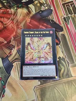Garunix Eternity, Hyang of the Fire Kings SR14-EN044 Ultra Rare 1st Ed NM Yugioh - Image 1