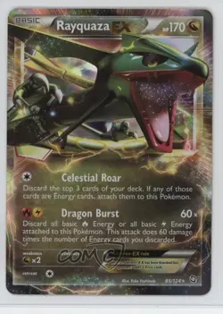 Rayquaza EX Pokemon Black & White Dragons Exalted #85 - Image 1