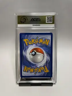 AGS 10 Gem Mint Team Rockets Meowth 203/182 Destined Rivals IR Ai Graded Pokemon - Image 2