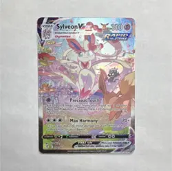 Pokemon TCG Evolving Skies Sylveon VMAX 212/203 Secret Rare Holo 310 HP - Image 1