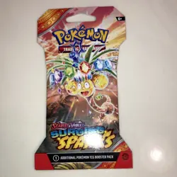 Pokemon SSP EN 2024 Surging Sparks Paldean Fates Vaporeon Tin Foil Booster Lot - Image 5