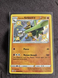 Pokemon TCG - Shining Fates - Galarian Sirfetch’d SV064/SV122 Shiny Rare - Image 1