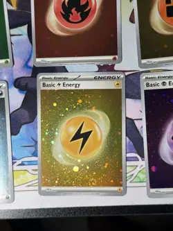 Pokemon Scarlet & Violet 151 - Holo Energy - Complete Set Of 8 w/ Swirls - Image 5