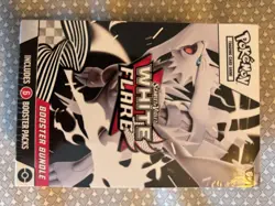 Pokemon TCG Scarlet & Violet White Flare 6 Booster Packs Box Factory Sealed New - Image 1