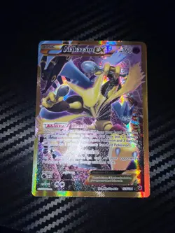 Alakazam EX (Secret) 125/124 Fates Collide Holo Pokemon TCG - Image 1