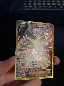 Alakazam EX (Secret) 125/124 Fates Collide Holo Pokemon TCG - Image 2