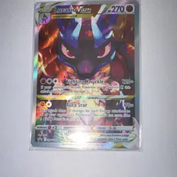Pokemon Lucario VSTAR SWSH291 SWSH: Sword & Shield Promo Full Art Holo 270 HP - Image 2