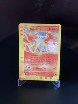 Rapidash 026/165 Expedition Base Set Holo Rare Pokemon TCG Nintendo - Image 1