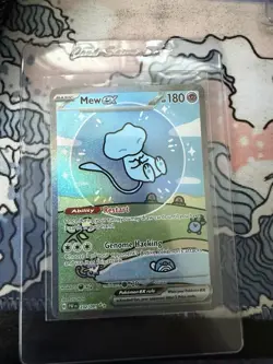 Pokemon TCG Mew EX 232/091 Sv: Paldean Fates Bubble Mew - Image 1