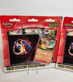 Pokemon TCG Mega Evolution Ascended Heroes Tech Sticker Collection Charmander - Image 2