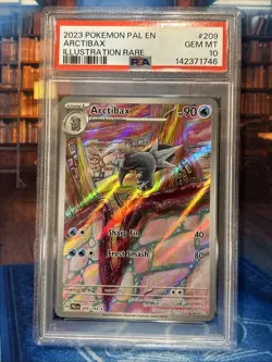 Arctibax 209/193 Sv02: Paldea Evolved Holo PSA 10 Pokemon - Image 1