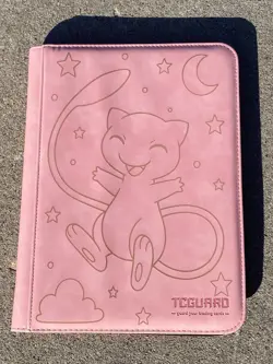 Pokemon Mew Laser Engraved Binder/ PINK: Made To Order! Engraved/Shipped In USA - Image 4
