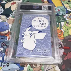 Pokemon TCG Pikachu Mega Lizardon X XY Promo Japanese PSA 10 - Image 2