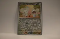 SV01: Scarlet & Violet Base Set Pokemon TCG Tandemaus Reverse Holo - Image 1