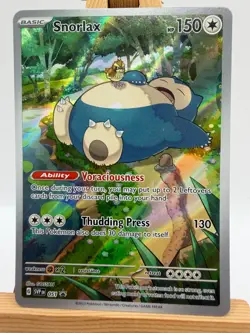 Pokemon TCG - S&V 151 - SVP051 Snorlax - Standard ETB Promo - NM/M - Image 1