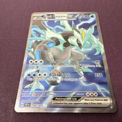 Pokemon Black Kyurem ex Sv08: Surging Sparks 218/191 Ultra Rare Holo Eng 2024 - Image 2