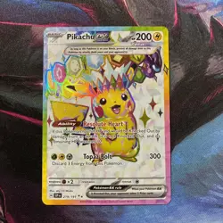 Pokemon TCG Surging Sparks Pikachu EX 219/191 And 057/191 - Image 1