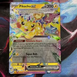 Pokemon TCG Surging Sparks Pikachu EX 219/191 And 057/191 - Image 4