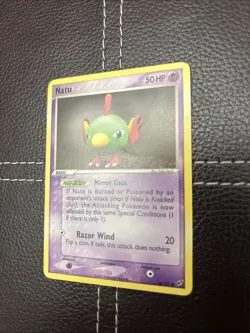 Pokemon TCG - Natu - 66/107 - EX Deoxys - LP Common (2005) - Image 2