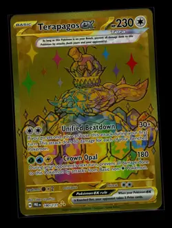 Terapagos ex 180/131 Pokemon Prismatic Evolutions Hyper Rare Near Mint (NM) 2025 - Image 1