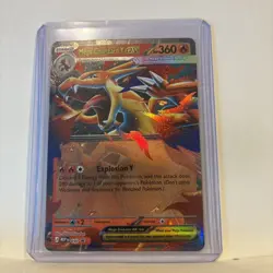 Pokemon Mega Evolutions Black Star Promo - Mega Charizard Y ex 030 Holo #30 - Image 3