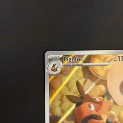 Pokemon White Flare Pignite Illustration Rare 97/86 NM! Freshly pulled! - Image 4