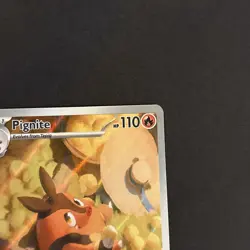 Pokemon White Flare Pignite Illustration Rare 97/86 NM! Freshly pulled! - Image 5