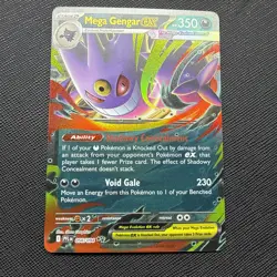 Mega Gengar ex Phantasmal Flames Holo Pokemon TCG 056/094 Ultra Rare - Image 1