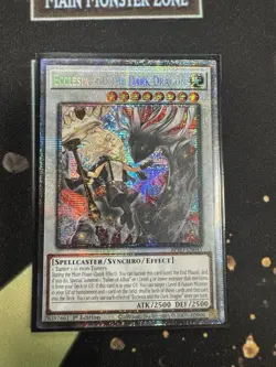 Yu-Gi-Oh! Ecclesia and the Dark Dragon 1st Edition BPRO-EN041 Starlight Rare NM - Image 1