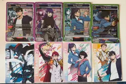 Solo Leveling Union Arena Lot of 8 SR & AP NM 2x Sung Jinwoo Included - Image 1