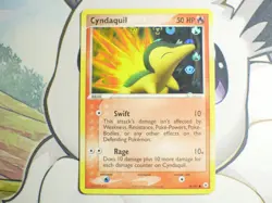 Ultra Rare Pokemon Hidden Legends Cyndaquil 59/101 Reverse Holo Card - Image 1
