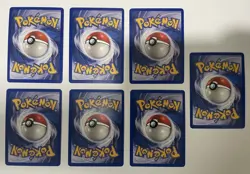 Lot of 7 Vintage 2002 Expedition Base Set Pokemon TCG Wizards E-Reader Cards NM - Image 3