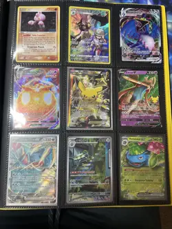 Pokemon 9 Card TCG Lot- Pikachu XY124 And More. Dmg-NM, See Description - Image 1