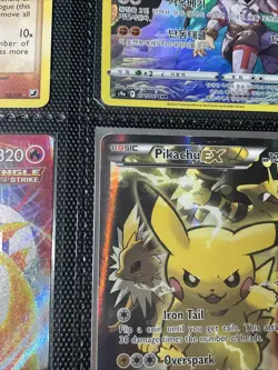 Pokemon 9 Card TCG Lot- Pikachu XY124 And More. Dmg-NM, See Description - Image 3